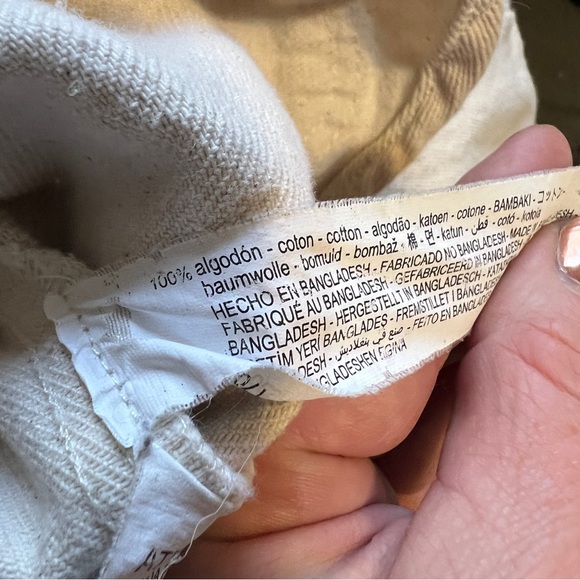 Zara Cream Denim Jacket M - Picture 6 of 9